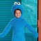 Baby Extra Deluxe Cookie Monster Costume Infant Small 6-12 Months